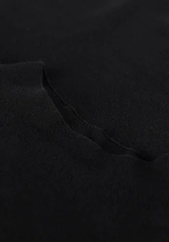 zwarte selected femme trui slfcali ls knit crop b