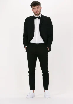 zwarte selected homme colberts slim-mylologan