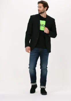 zwarte selected homme colberts slim-mylologan