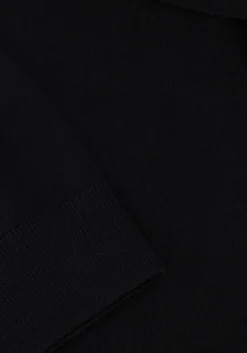 zwarte selected homme coltrui slhtray ls knit merino roll neck