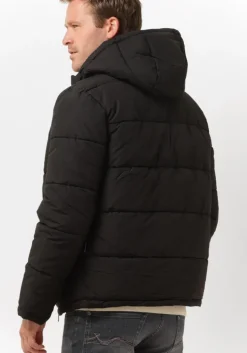 zwarte selected homme gewatteerde jas harry puffer jkt w