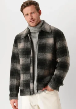 zwarte selected homme jack slhkonrad jkt