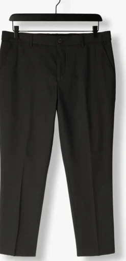 zwarte selected homme pantalon slhslim-liam string trs flex