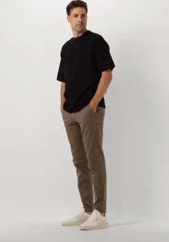 zwarte selected homme t-shirt slhlooseoscar ss o-neck tee noos