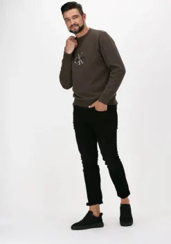 zwarte selected homme t-shirt slhnormani180 ss o-neck tee