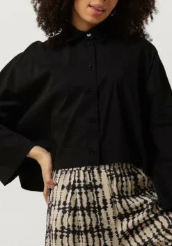 zwarte semicouture blouses s4sk03 shirt