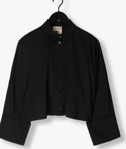 zwarte semicouture blouses s4sk03 shirt