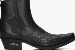 zwarte sendra cowboylaarzen 12185p