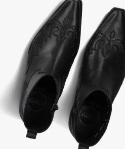 zwarte sendra cowboylaarzen 12185p