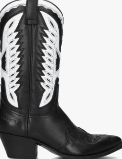 zwarte sendra cowboylaarzen 17294