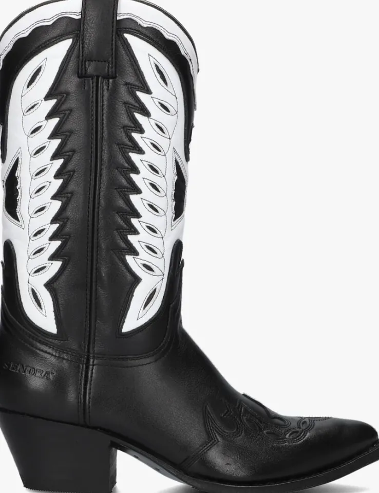 zwarte sendra cowboylaarzen 17294