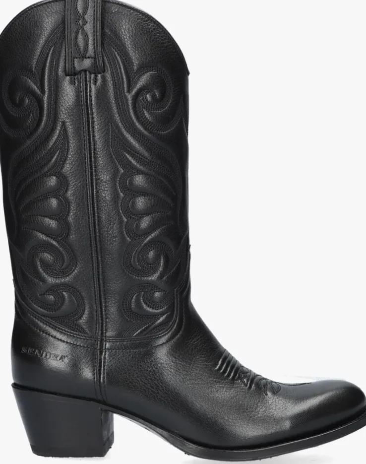 zwarte sendra cowboylaarzen 11627