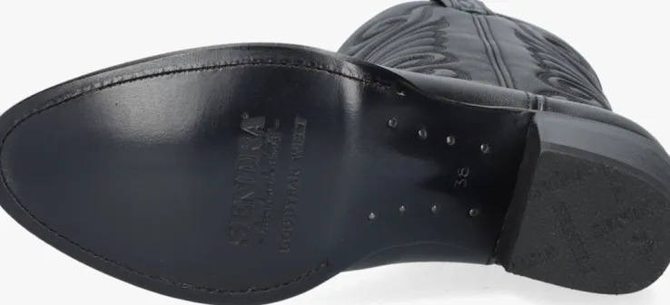 zwarte sendra cowboylaarzen 11627
