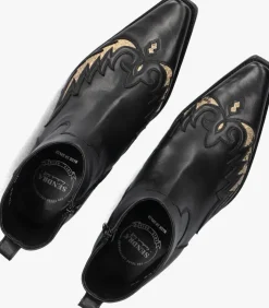 zwarte sendra cowboylaarzen 12185p