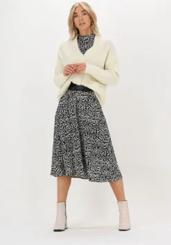 zwarte set midi jurk 73913