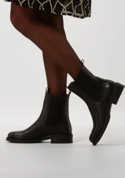 zwarte shabbies chelsea boots dean shelley