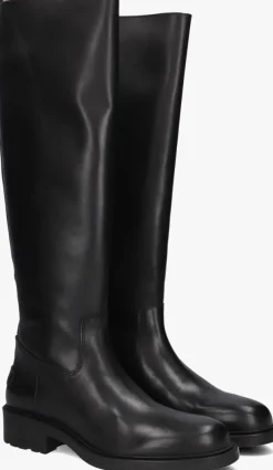 zwarte shabbies hoge laarzen dean tala