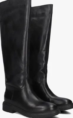 zwarte shabbies hoge laarzen duck tala