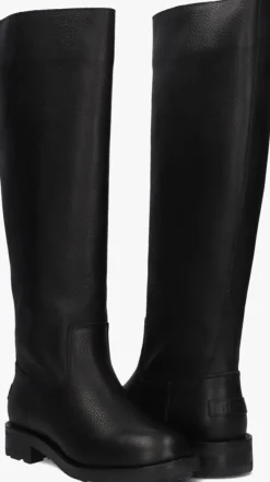 zwarte shabbies hoge laarzen alyd tuba