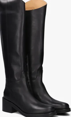 zwarte shabbies hoge laarzen lakey ride