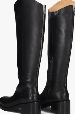 zwarte shabbies hoge laarzen lakey ride