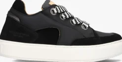 zwarte shabbies lage sneakers ragy chunky