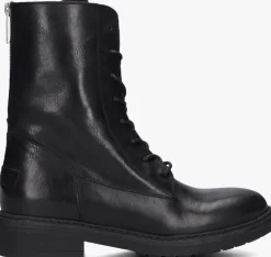 zwarte shabbies veterboots duck lacey