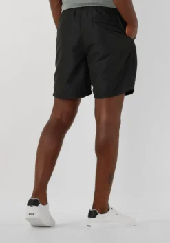 zwarte shiwi zwembroeken men mike swim shorts 7 inch solid
