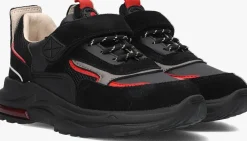 zwarte shoesme lage sneakers nr23w004