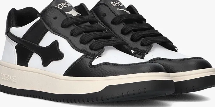 zwarte shoesme lage sneakers no25s015