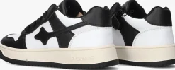 zwarte shoesme lage sneakers no25s015
