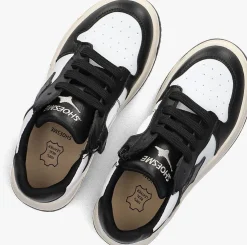 zwarte shoesme lage sneakers no25s015