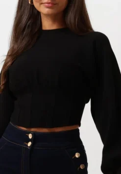 zwarte silvian heach blouses gpa24276ma3