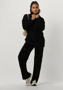 zwarte silvian heach coltrui lupetto m/l- sweater