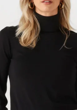 zwarte silvian heach coltrui turte neck sesin