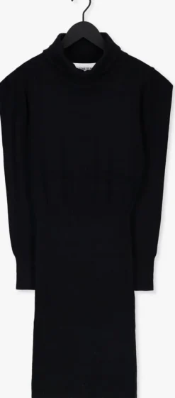 zwarte silvian heach maxi jurk long dress heppok