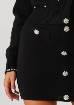 zwarte silvian heach minirok mini skirt lefterris