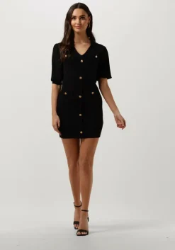 zwarte silvian heach mini jurk gpp23246ve