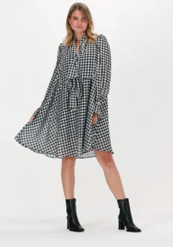 zwarte silvian heach mini jurk dress maryt