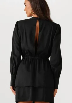 zwarte silvian heach mini jurk short dress fayium