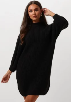 zwarte silvian heach mini jurk gpa24061ve