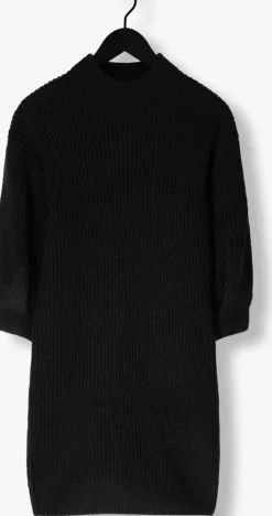 zwarte silvian heach mini jurk gpa24061ve