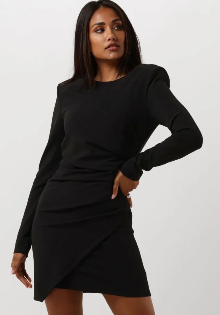 zwarte silvian heach mini jurk gpa24041ve3