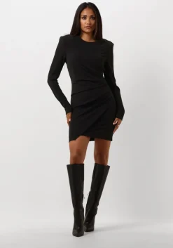 zwarte silvian heach mini jurk gpa24041ve3