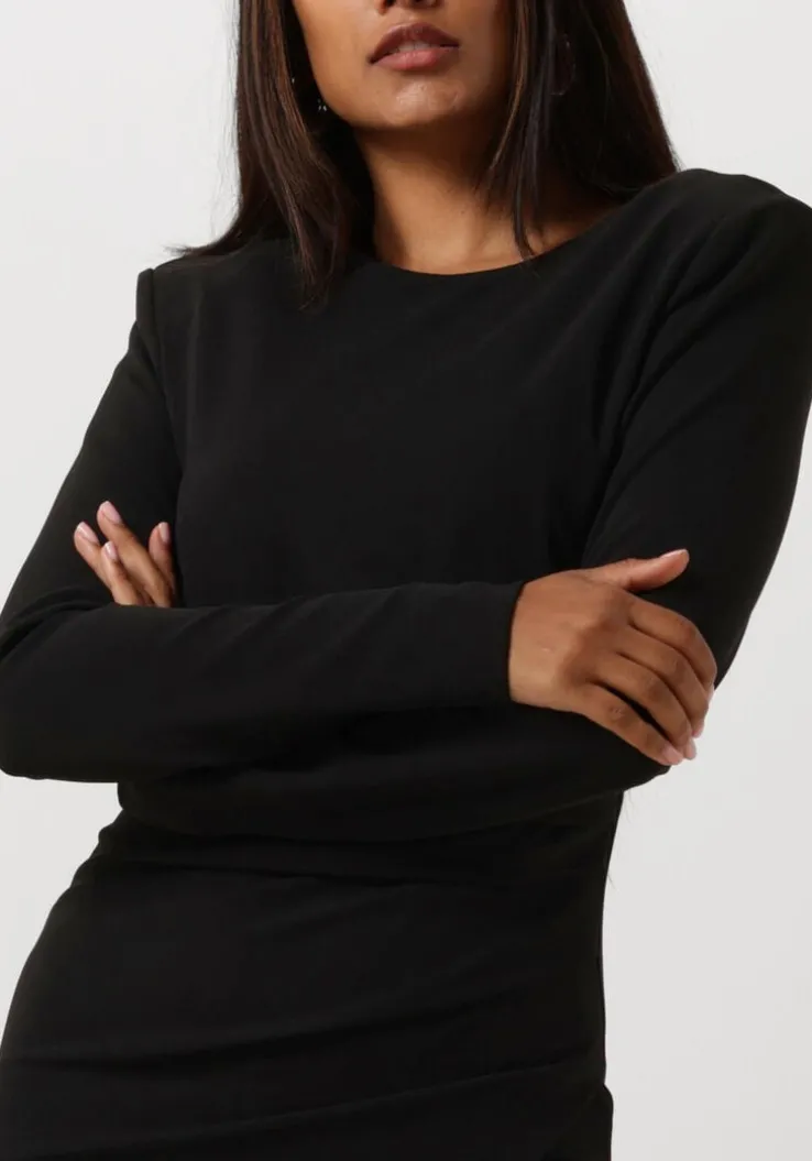 zwarte silvian heach mini jurk gpa24041ve3