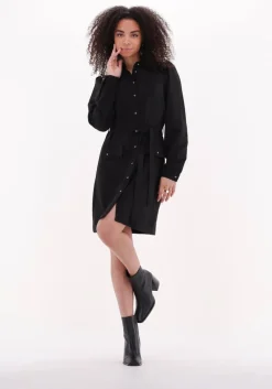 zwarte silvian heach mini jurk dress karasu