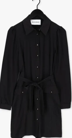 zwarte silvian heach mini jurk dress karasu