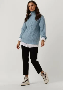 zwarte silvian heach pantalon pantal.lungo / pants 2