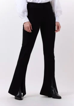 zwarte silvian heach pantalon pantalone zampa/pant