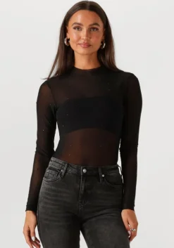 zwarte silvian heach top t-shirt ontim